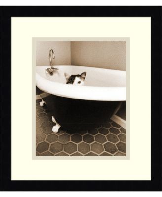 Amanti Art - Kitty III 13x15 Framed Art Print