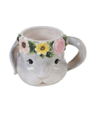 Certified International - Sweet Bunny 4pc 3-D Bunny Mug