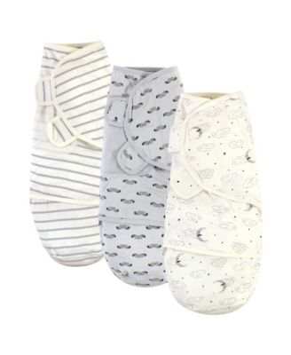 Touched by Nature - Baby Boys and Girls Cotton Swaddle Wrap Set