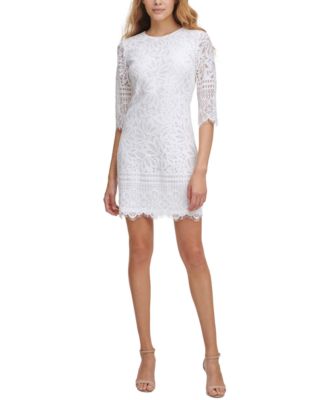 kensie - Lace Sheath Dress