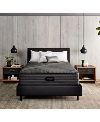 Beautyrest - Black&reg; Hybrid LX-Class 13.5" Firm Mattress Set- Queen