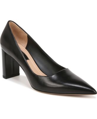 Franco Sarto - Giovanna Pointed Toe Block Heel Pumps