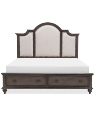Furniture - Mandeville Upholstered California King Storage Bed