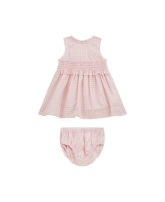 GUESS - Baby Girl Dress and Coordinating Diaper Cover