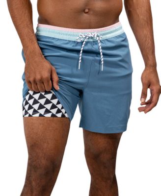 Chubbies - Men's The Gravel Roads Quick-Dry 5-1/2" Swim Trunks with Boxer-Brief Liner