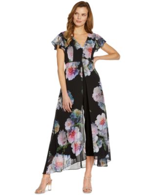 Adrianna Papell - Floral Print Jumpsuit