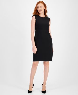 Anne Klein - Twill Sheath Dress