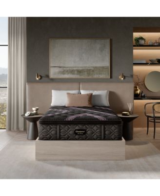 Beautyrest - Black Series Two 16.5" Medium Pillowtop Mattress Set - Queen Split