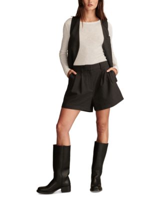Lucky Brand - Women's Tailored Pleated Shorts