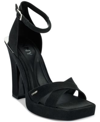 DKNY - Women's Linda Strappy Square-Toe Sandals