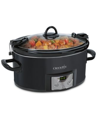 Crock-Pot - 7-Quart Cook & Carry Oval Slow Cooker