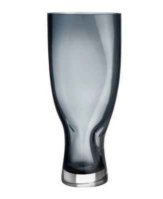 Orrefors - Squeeze Blue Gray Vase