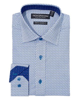 Nick Graham - Men's Corner Square Dress Shirt