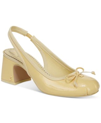 Circus NY by Sam Edelman - Diane Slingback Block-Heel Ballet Pumps