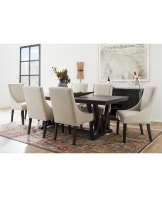 Furniture - Sterling 7-Pc. Rectangular Dining Set (Table & 6 Chairs)