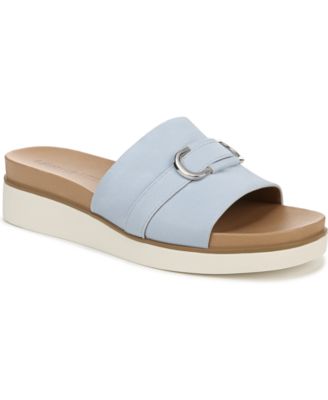 LifeStride - Women's Genevieve Square Open Toe Slide Platform Sandals