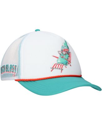 Lids - Men's White Mountain Dew Baja Blast or Bust Foam Adjustable Trucker Hat
