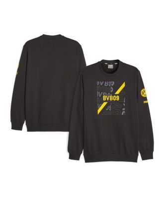 Puma - Men's  Black Borussia Dortmund FtblCore Graphic Pullover Sweatshirt