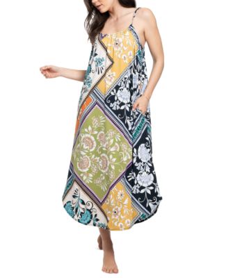Linea Donatella - Women's Delice Printed Maxi Nightgown