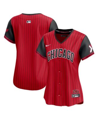 Nike - Women's Red/Black Chicago White Sox 2025 City Connect Limited Jersey