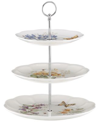 Lenox - Butterfly Meadow 3-Tiered Server