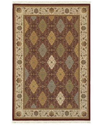 Oriental Weavers - Paragon  Baktiari Red 5'3" x 7'6" Area Rug