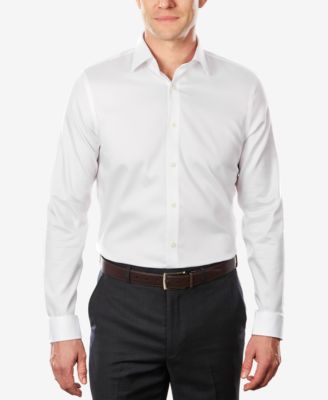 Michael Kors - Men's Slim-Fit Non-Iron Airsoft Stretch Performance Solid Dress Shirt