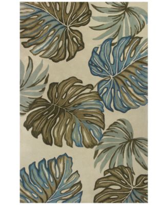 Kas - Sparta Florea 3182 Ivory 5'3" x 8'3" Area Rug