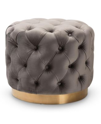 Furniture - Valeria Ottoman, Quick Ship