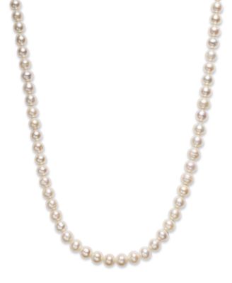 Belle de Mer - Pearl Necklace, 36" Cultured Freshwater Pearl Endless Strand (8-1/2mm)
