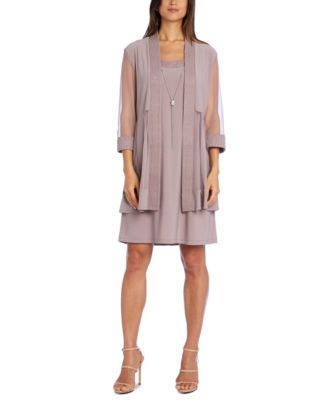R & M Richards - Petite Hoya Jacquard Dress & Jacket