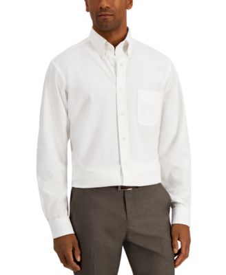 Club Room - Men's Solid Button-Down Shirt