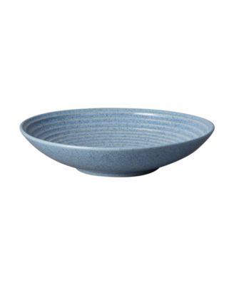 Denby - Studio Blue Flint Large Ridged Bowl