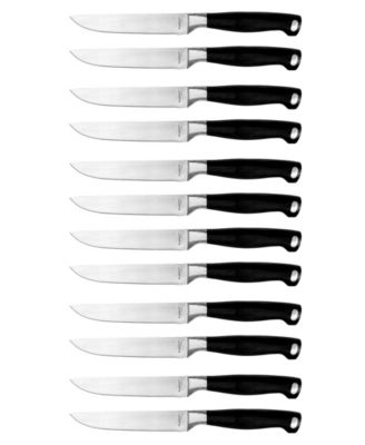 BergHOFF - Bistro Stainless Steel 12-Pc. Steak Knife Set
