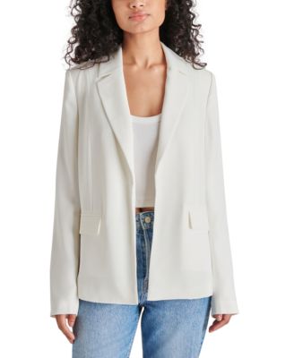 Steve Madden - Women's Payton Open-Front Long-Sleeve Blazer