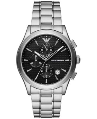 Emporio Armani - Men's Chronograph Stainless Steel Bracelet Watch 42mm