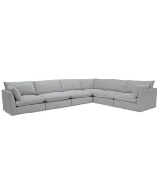 Furniture - Marsten 168" 6-Pc. Fabric Sectional