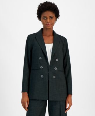 Tahari ASL - Women's Peak-Lapel Boyfriend Blazer