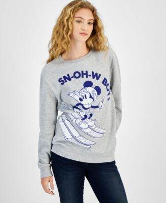 Love Tribe - Juniors' Mickey Spread The Joy Sweatshirt