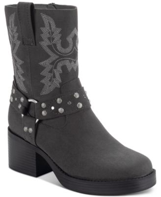 Sun + Stone - Women's Norahh Moto Midshaft Boots