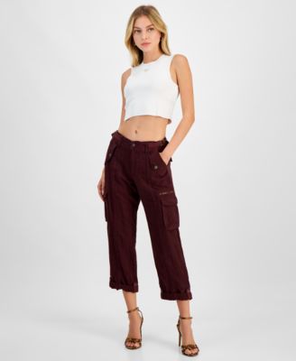GUESS - Women's Nessi Cargo Pants