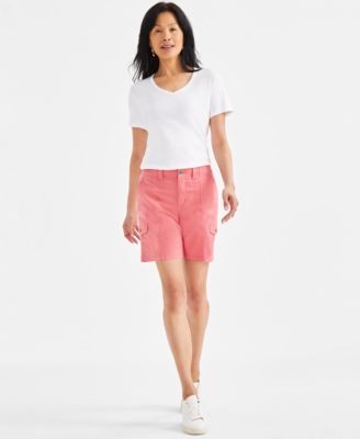 Style & Co - Comfort-Waist Cargo Shorts