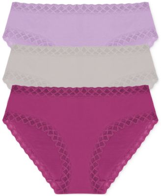 Natori - Bliss Lace-Trim Brief 3-Pk. 156058MP