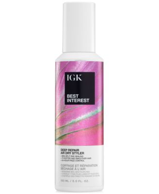 IGK Hair - Best Interest Deep Repair Air Dry Styler