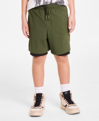 Macy's - Little & Big Boys Layered-Look Shorts