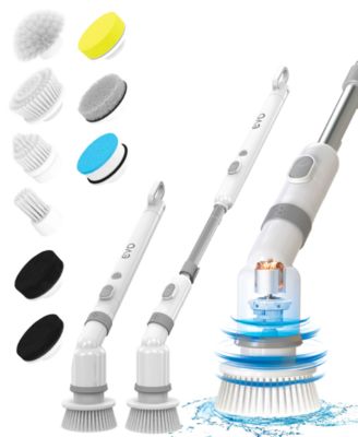 Tzumi - Evo Scrub It Electric Cordless Spin Scrubber