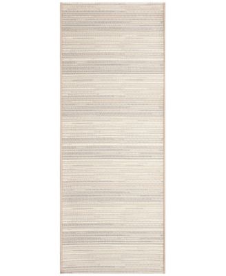 Liora Manne' - Miranda Tweed Stripe 1'11"x4'11" Runner Area Rug
