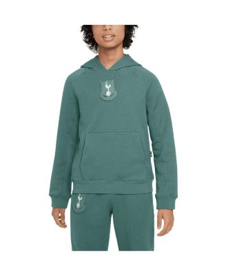Nike - Big Boys and Girls Green Tottenham Hotspur Third Air Pullover Hoodie