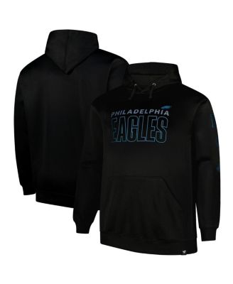 Fanatics - Men's Black Philadelphia Eagles Big Tall Fleece Pullover Hoodie