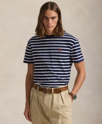Polo Ralph Lauren - Men's Classic-Fit Striped Cotton Jersey T-Shirt